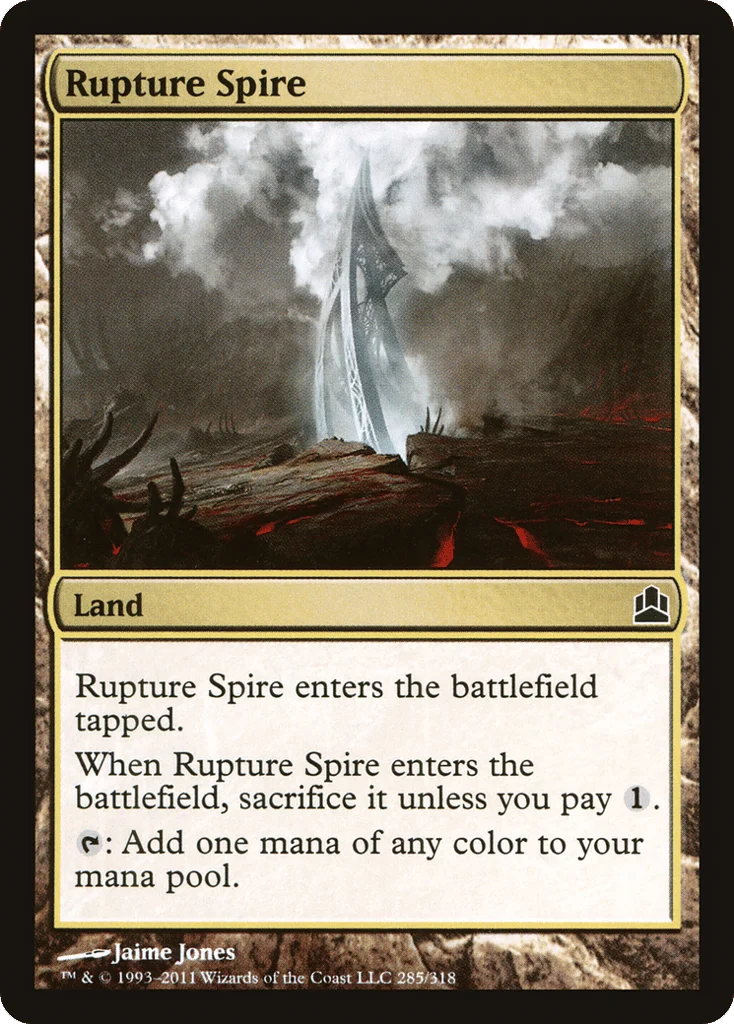 Rupture Spire · Commander 2011