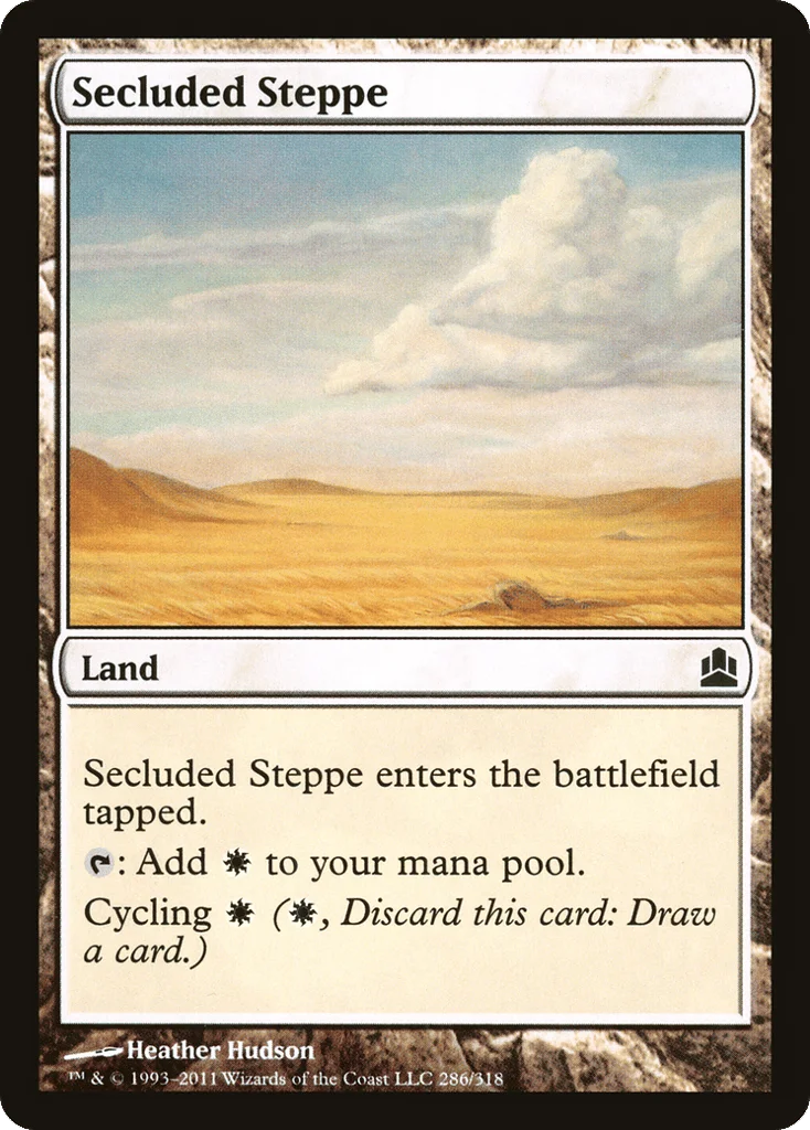 Secluded Steppe · Commander 2011