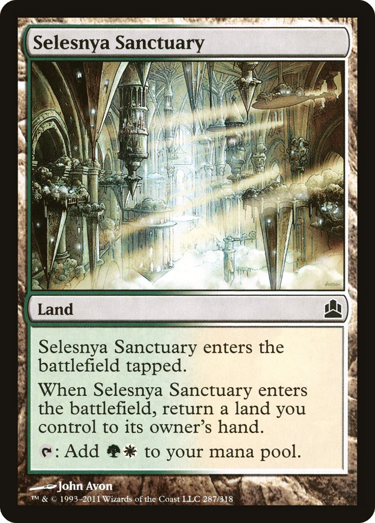 Selesnya Sanctuary · Commander 2011