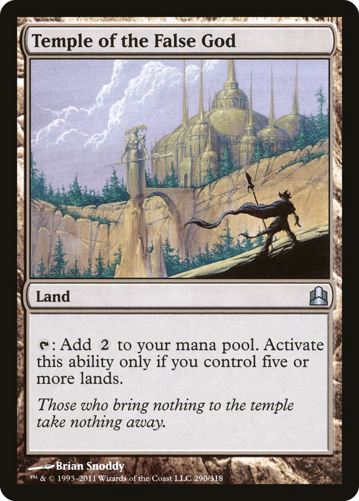 Temple of the False God · Commander 2011
