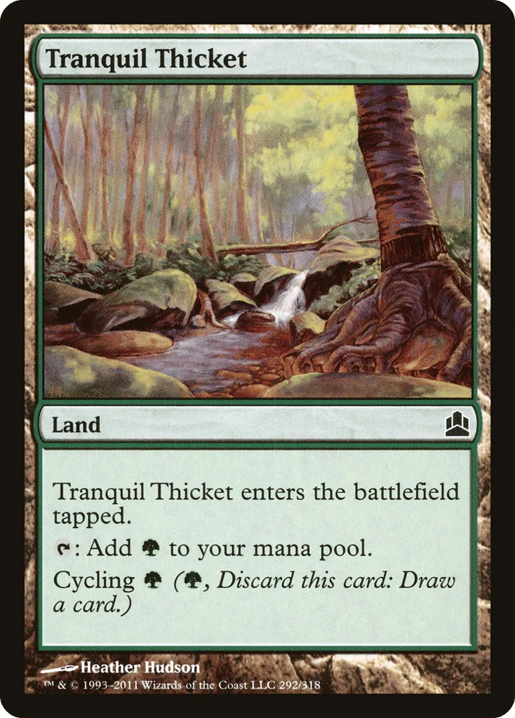 Tranquil Thicket · Commander 2011