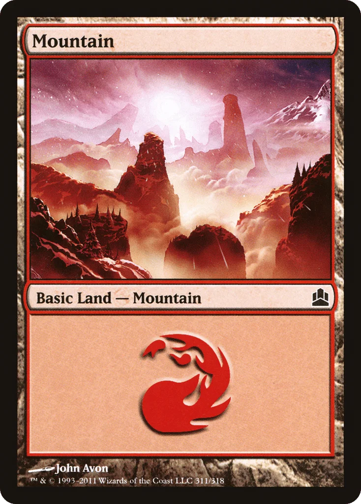 Mountain · Commander 2011