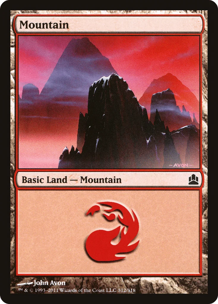 Mountain · Commander 2011