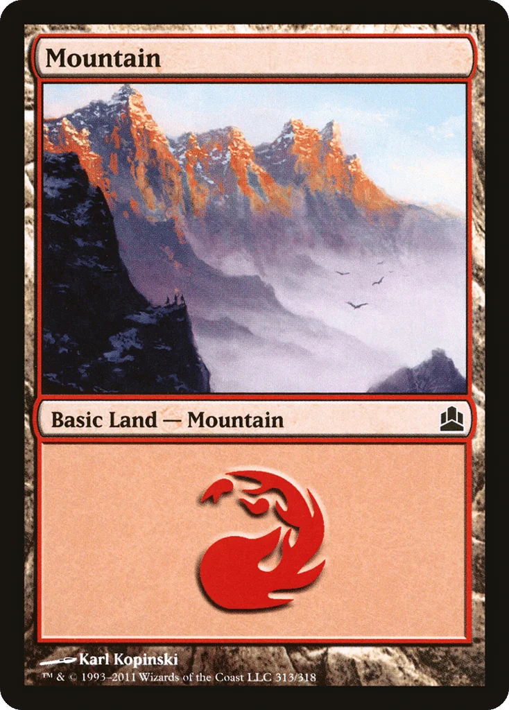 Mountain · Commander 2011