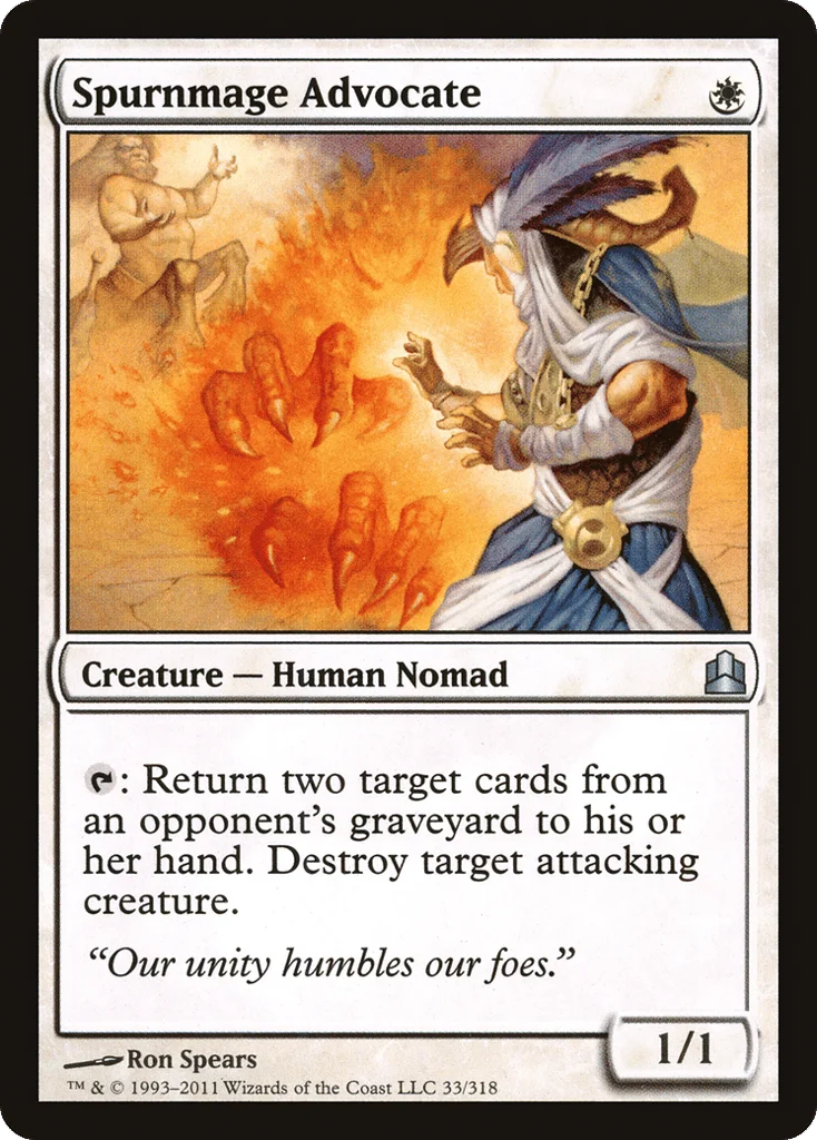 Spurnmage Advocate · Commander 2011