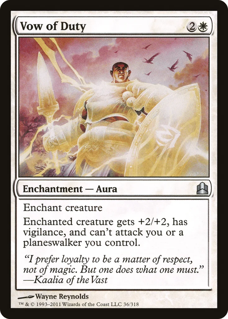 Vow of Duty · Commander 2011