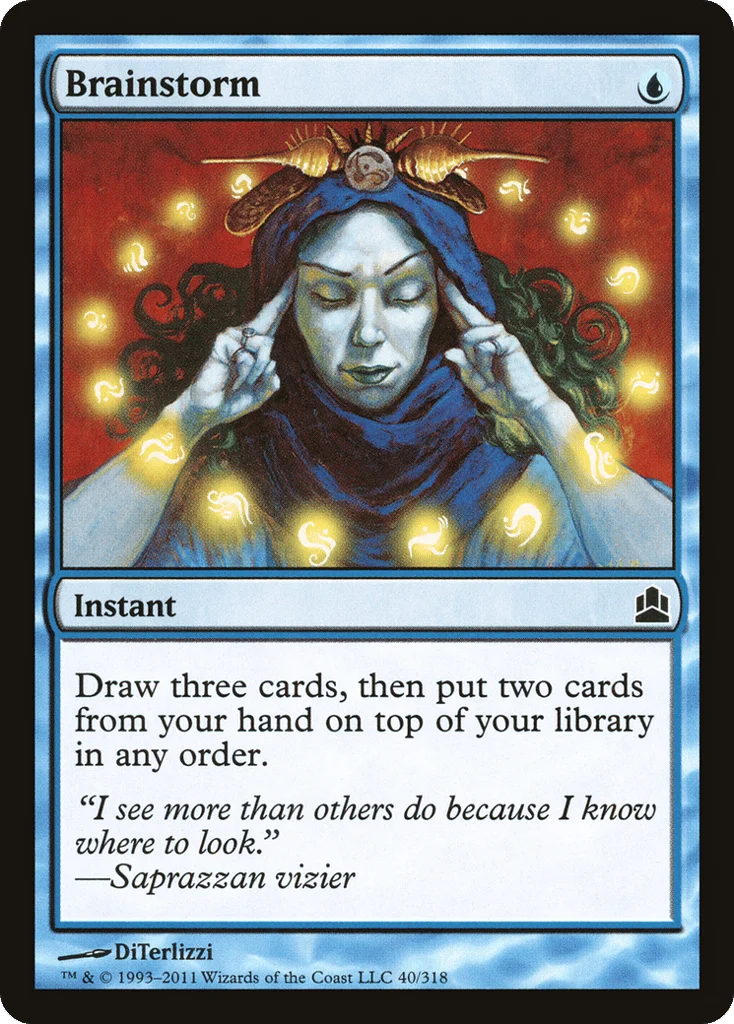 Brainstorm · Commander 2011
