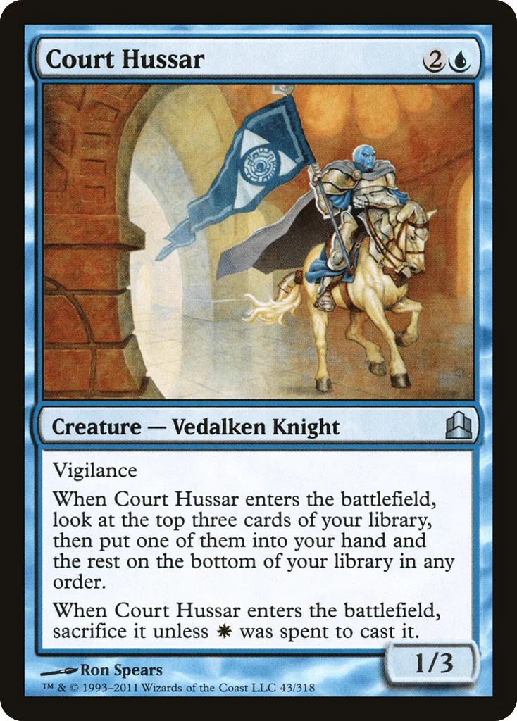 Court Hussar · Commander 2011