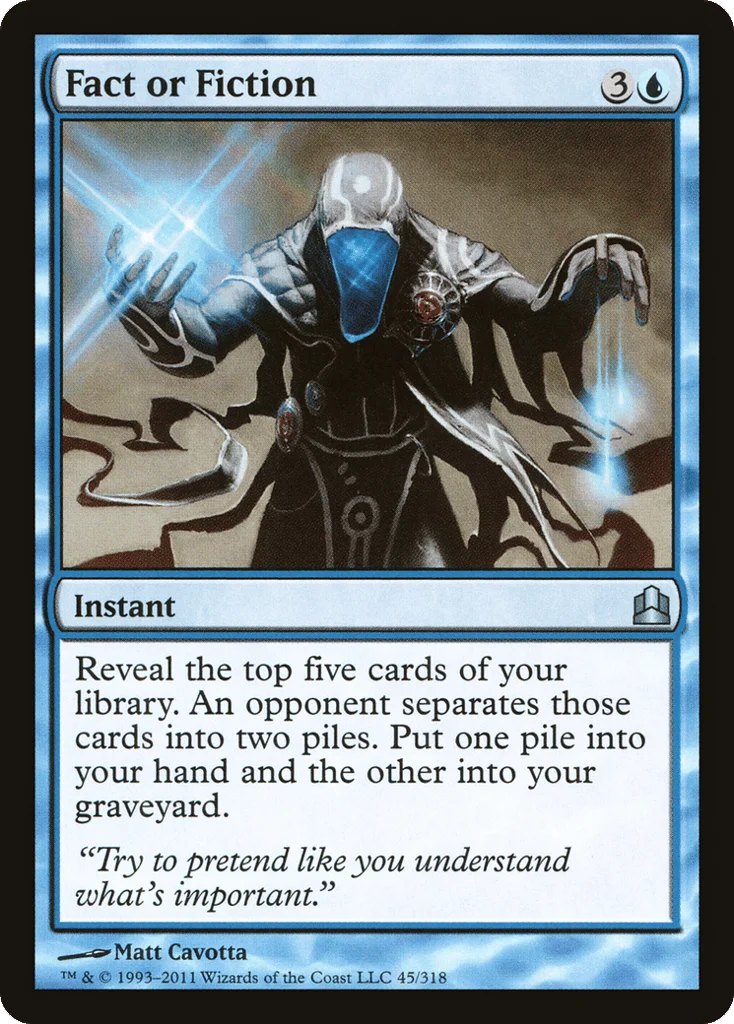 Fact or Fiction · Commander 2011