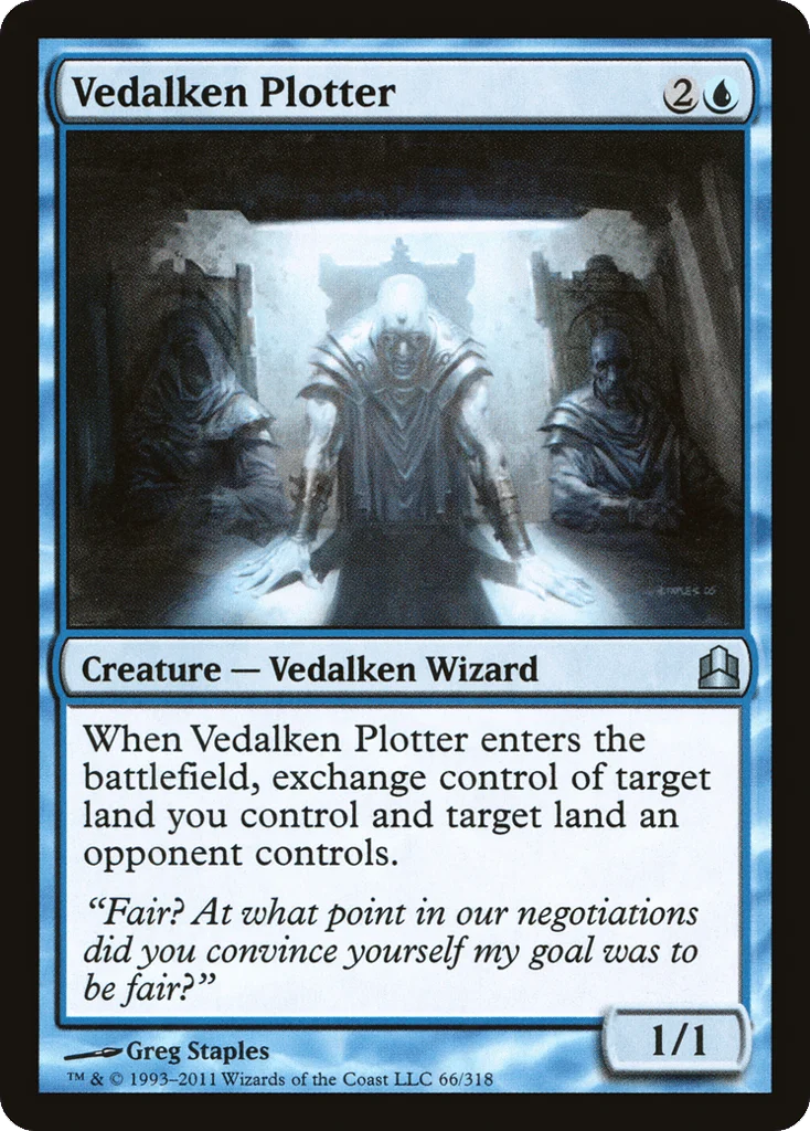 Vedalken Plotter · Commander 2011