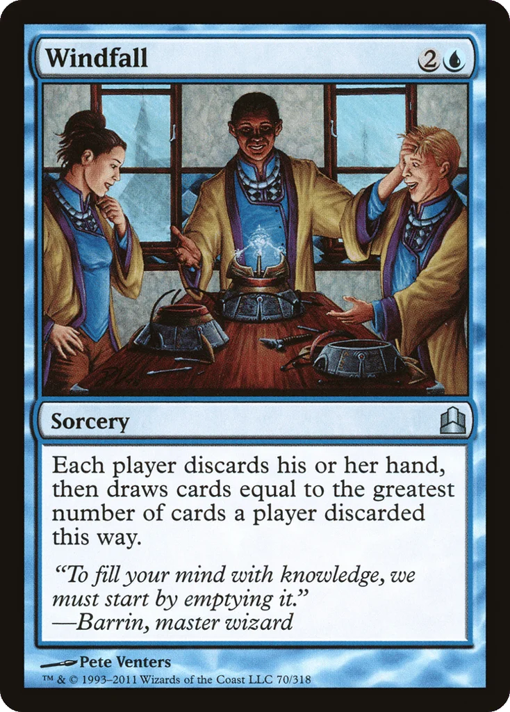 Windfall · Commander 2011
