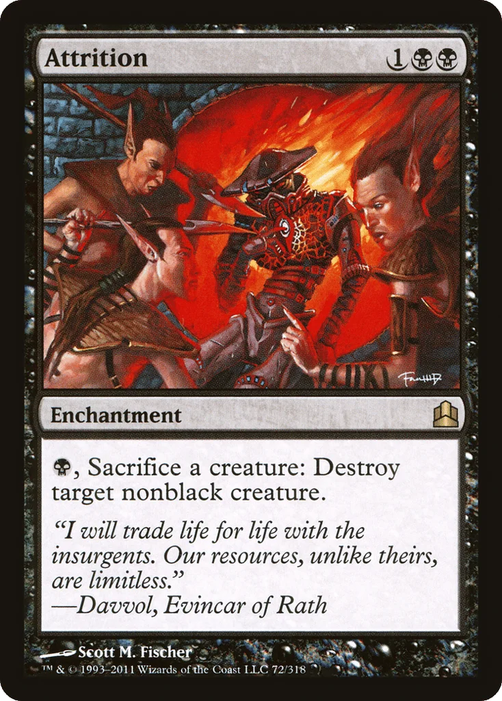 Attrition · Commander 2011