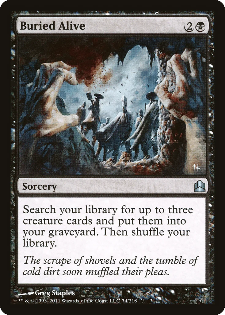 Buried Alive · Commander 2011