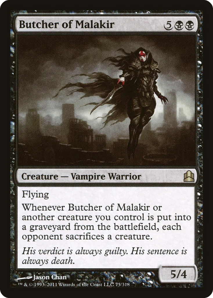 Butcher of Malakir · Commander 2011