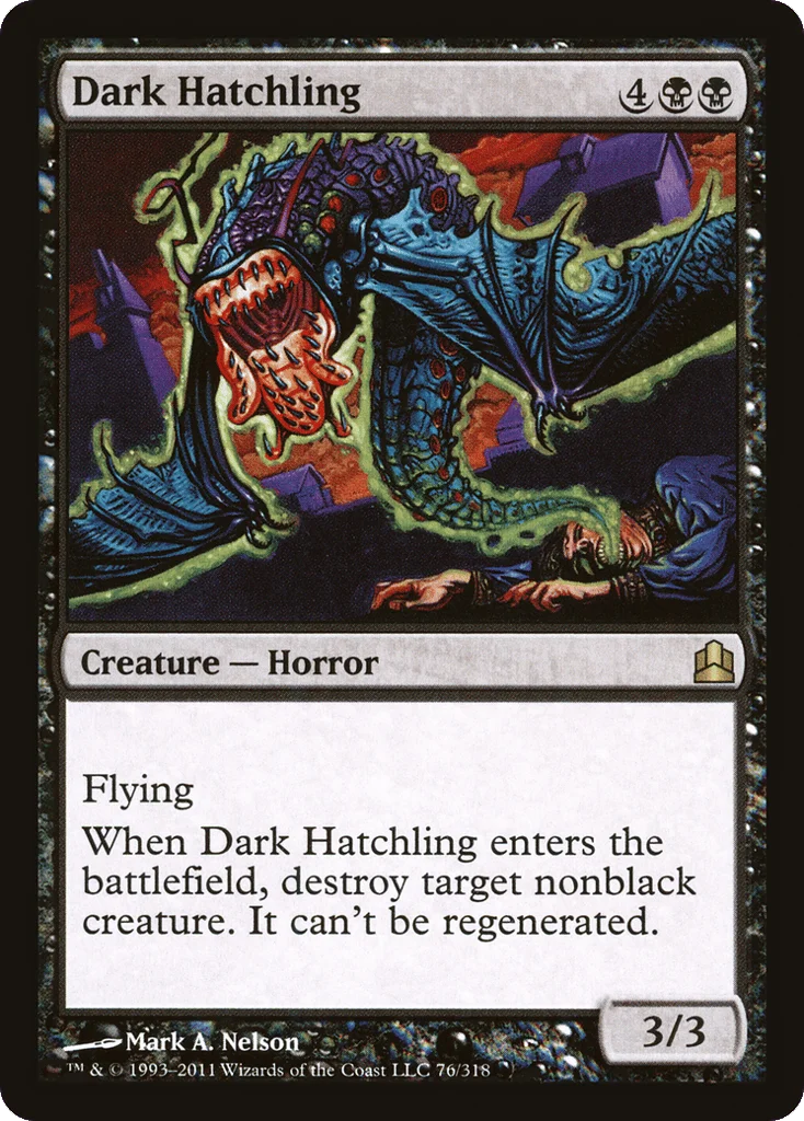 Dark Hatchling · Commander 2011