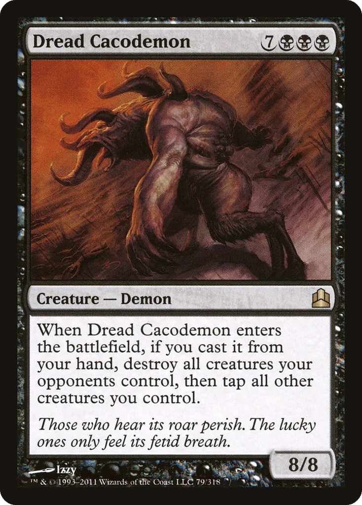 Dread Cacodemon · Commander 2011