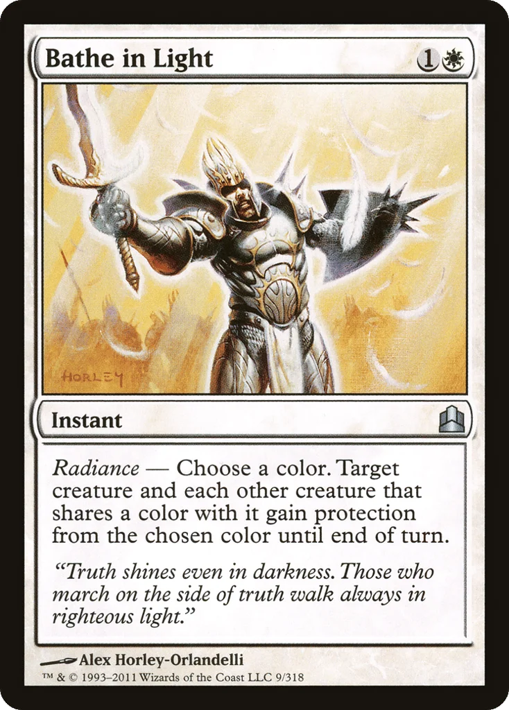 Bathe in Light · Commander 2011