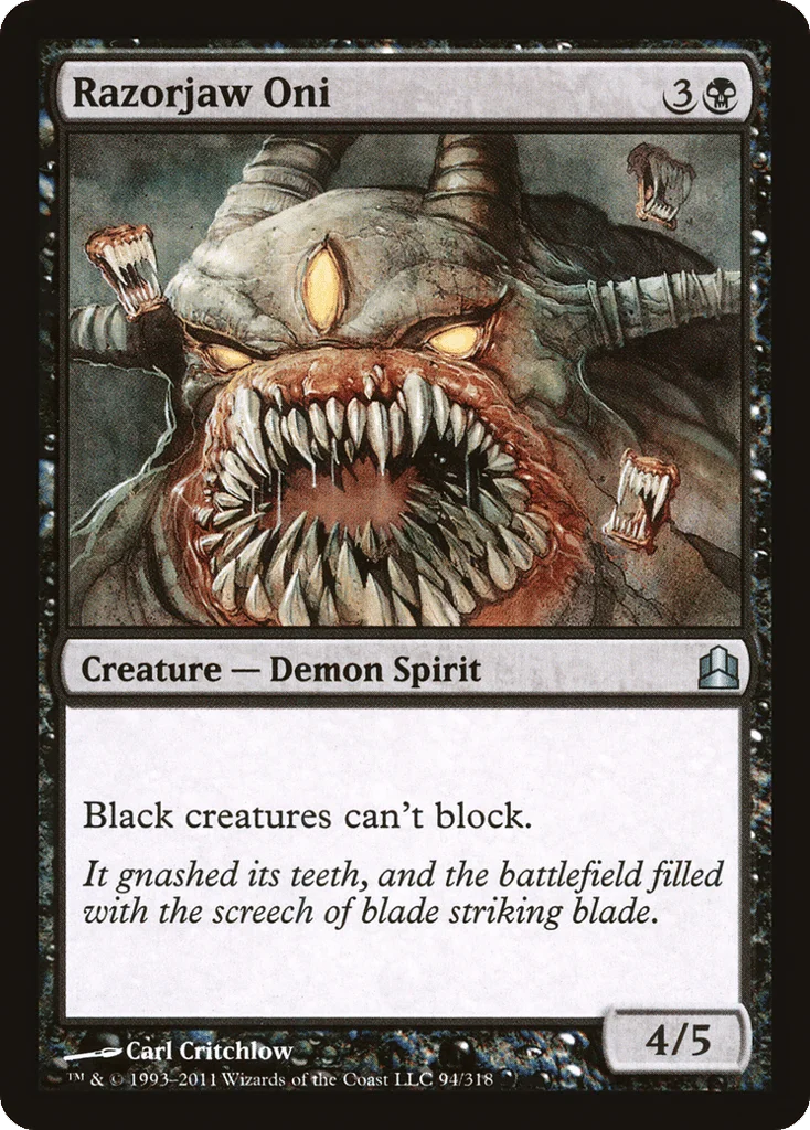 Razorjaw Oni · Commander 2011