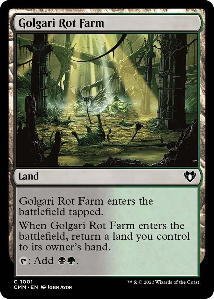 Golgari Rot Farm · Commander Masters