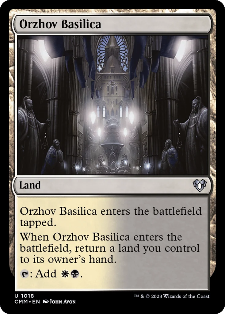 Orzhov Basilica · Commander Masters