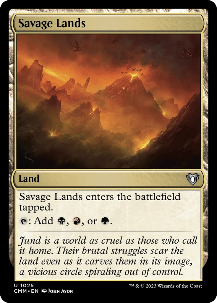 Savage Lands · Commander Masters