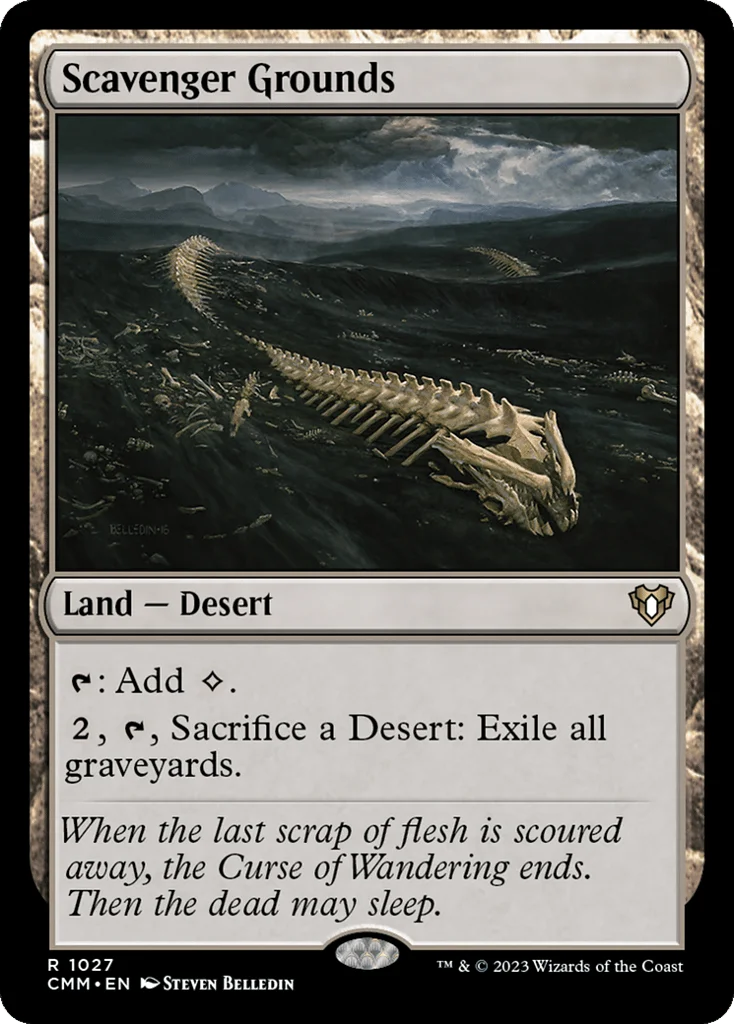 Scavenger Grounds · Commander Masters