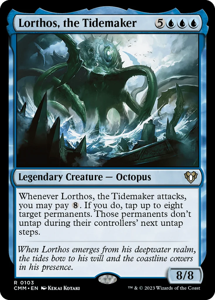 Lorthos, the Tidemaker · Commander Masters