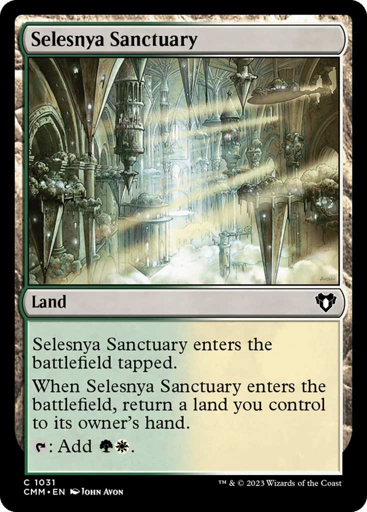Selesnya Sanctuary · Commander Masters