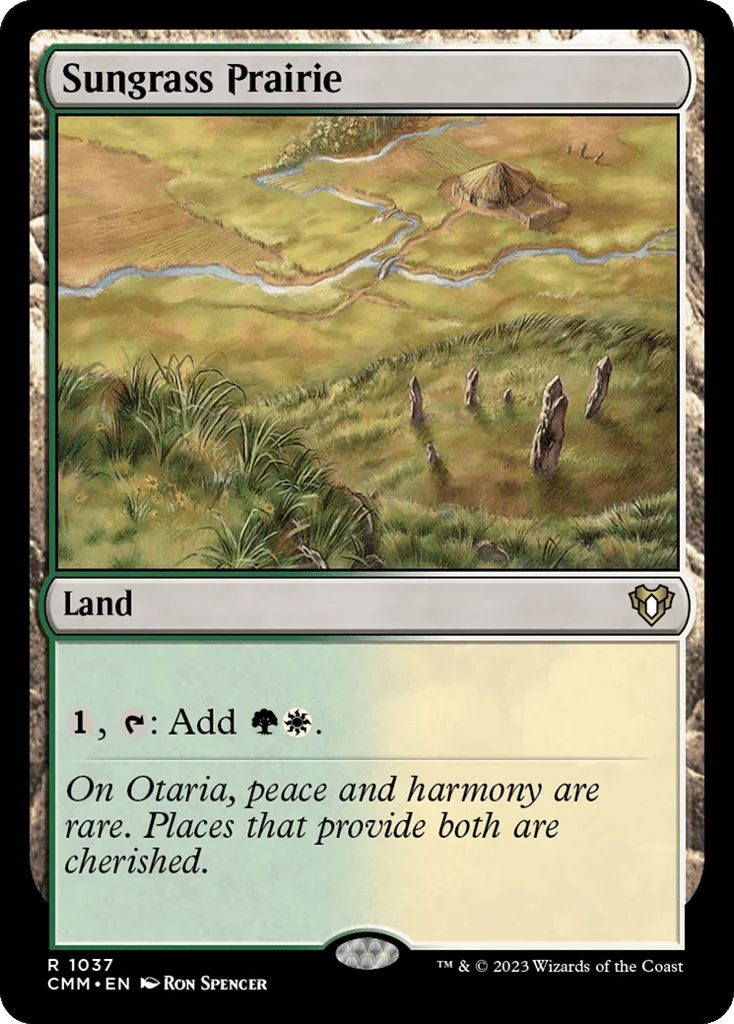 Sungrass Prairie · Commander Masters