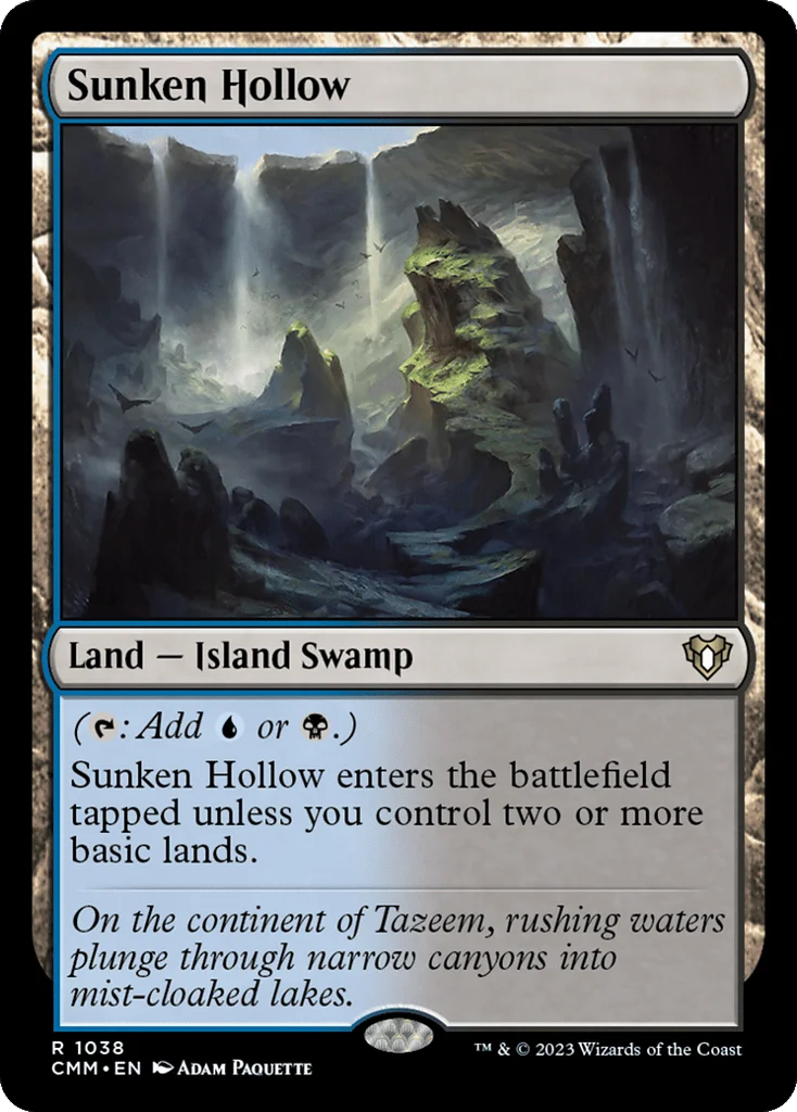 Sunken Hollow · Commander Masters