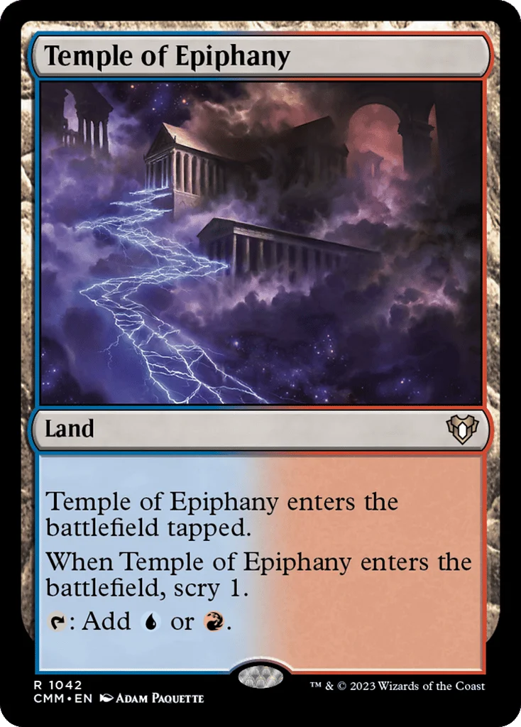 Temple of Epiphany · Commander Masters