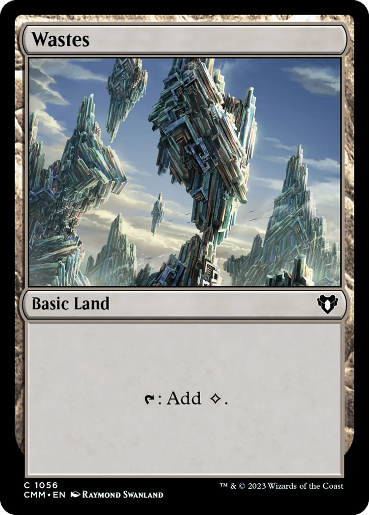 Wastes · Commander Masters