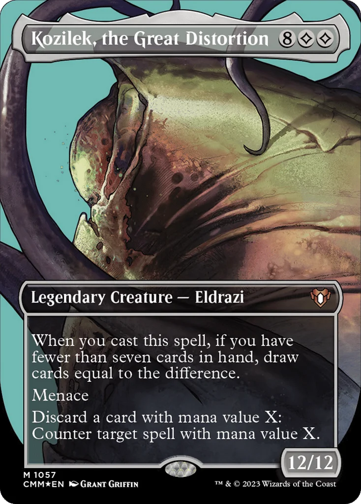Kozilek, the Great Distortion · Commander Masters