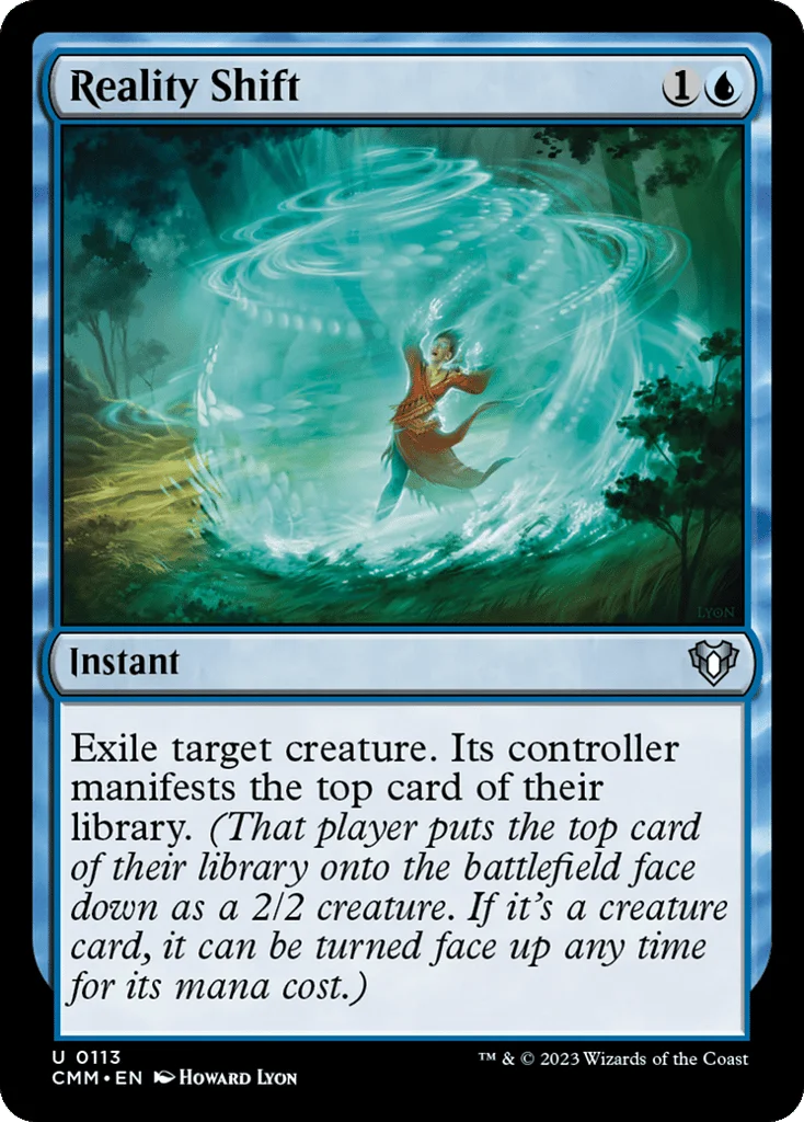 Reality Shift · Commander Masters