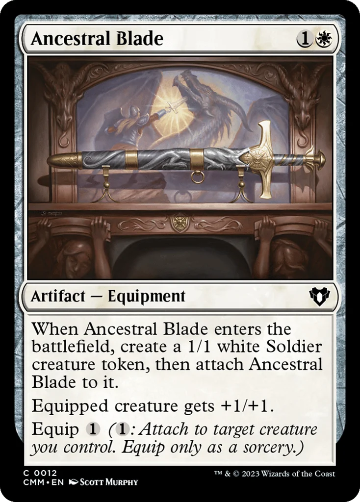 Ancestral Blade · Commander Masters