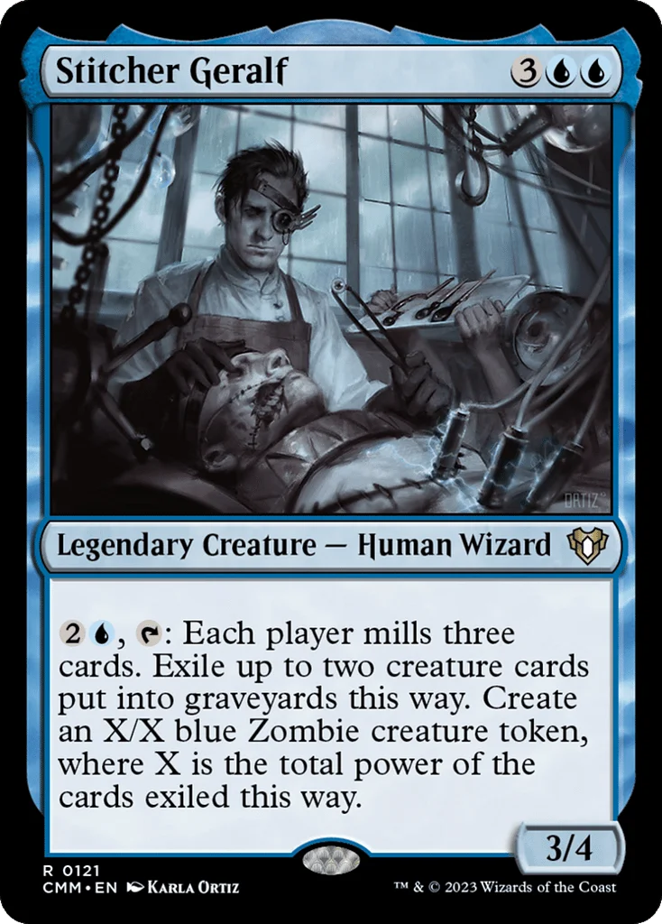 Stitcher Geralf · Commander Masters