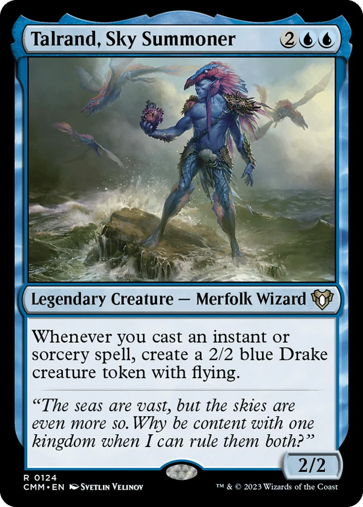 Talrand, Sky Summoner · Commander Masters