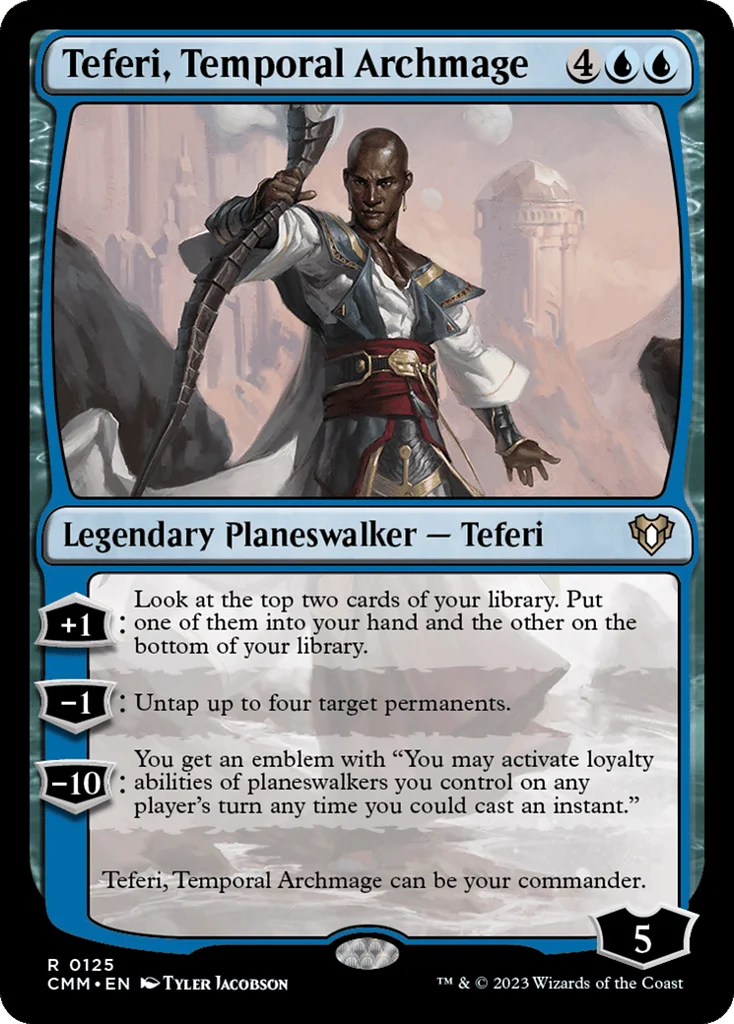 Teferi, Temporal Archmage · Commander Masters