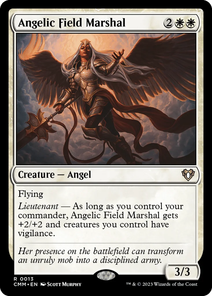 Angelic Field Marshal · Commander Masters