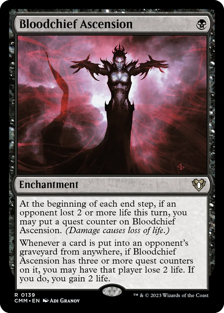 Bloodchief Ascension · Commander Masters