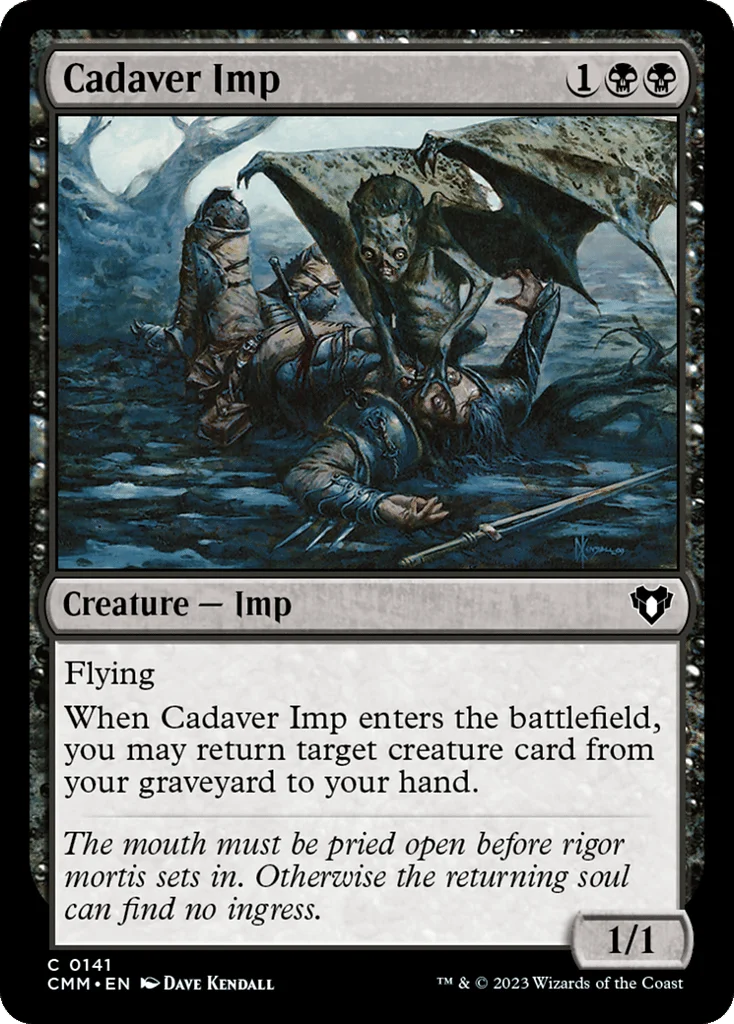 Cadaver Imp · Commander Masters