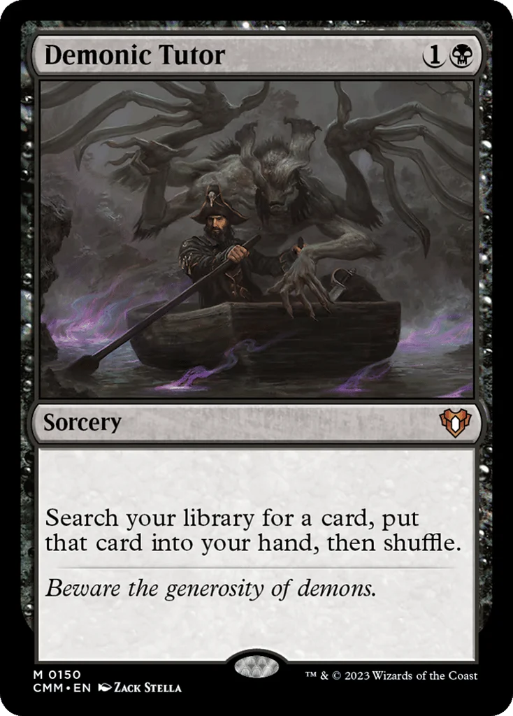 Demonic Tutor · Commander Masters