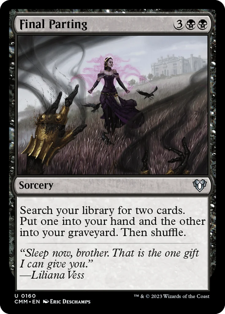 Final Parting · Commander Masters