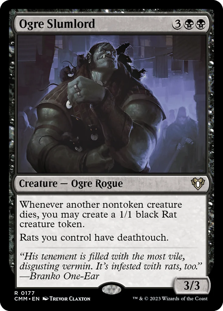 Ogre Slumlord · Commander Masters