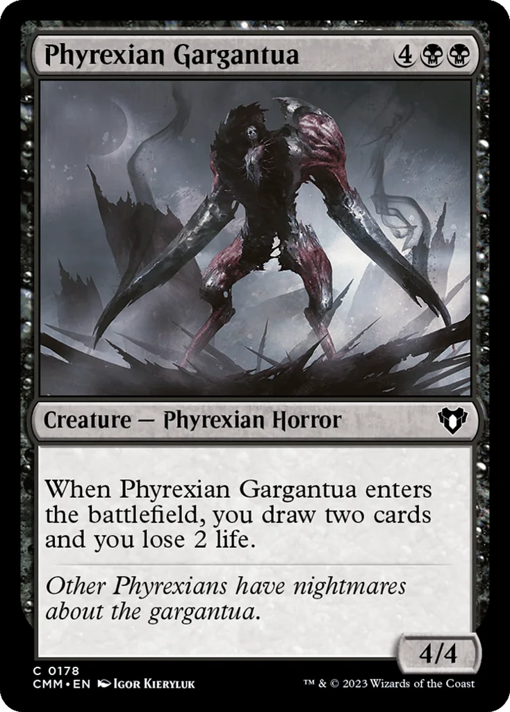 Phyrexian Gargantua · Commander Masters