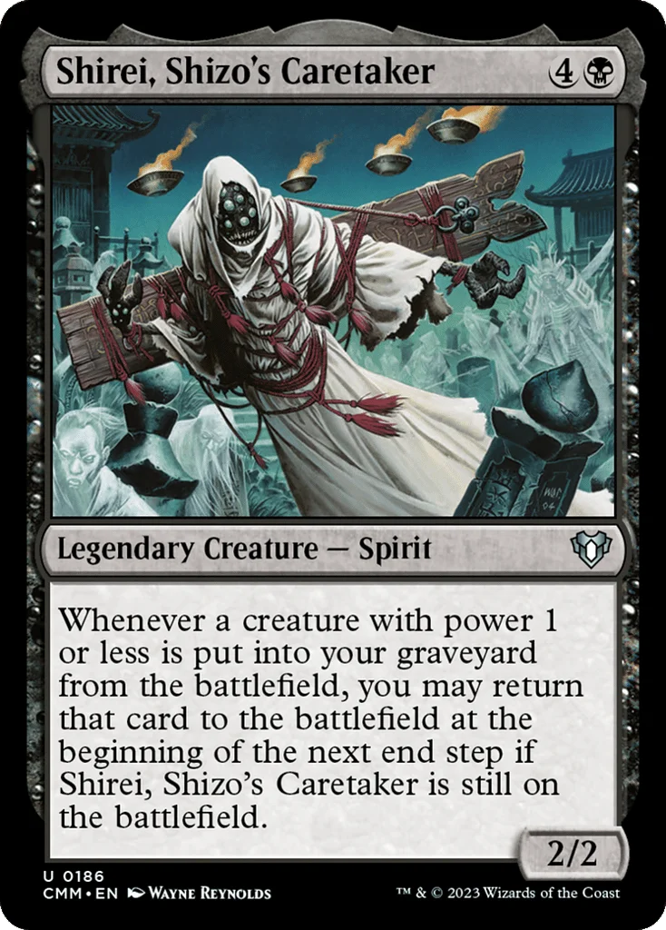 Shirei, Shizo's Caretaker · Commander Masters