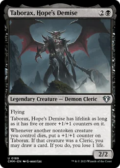 Taborax, Hope's Demise