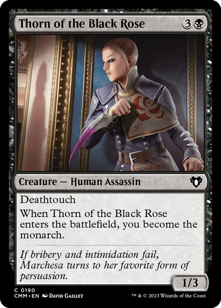 Thorn of the Black Rose · Commander Masters
