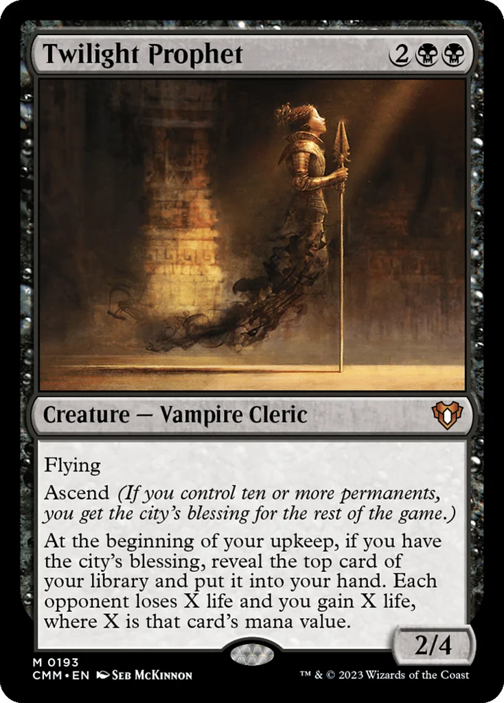 Twilight Prophet · Commander Masters