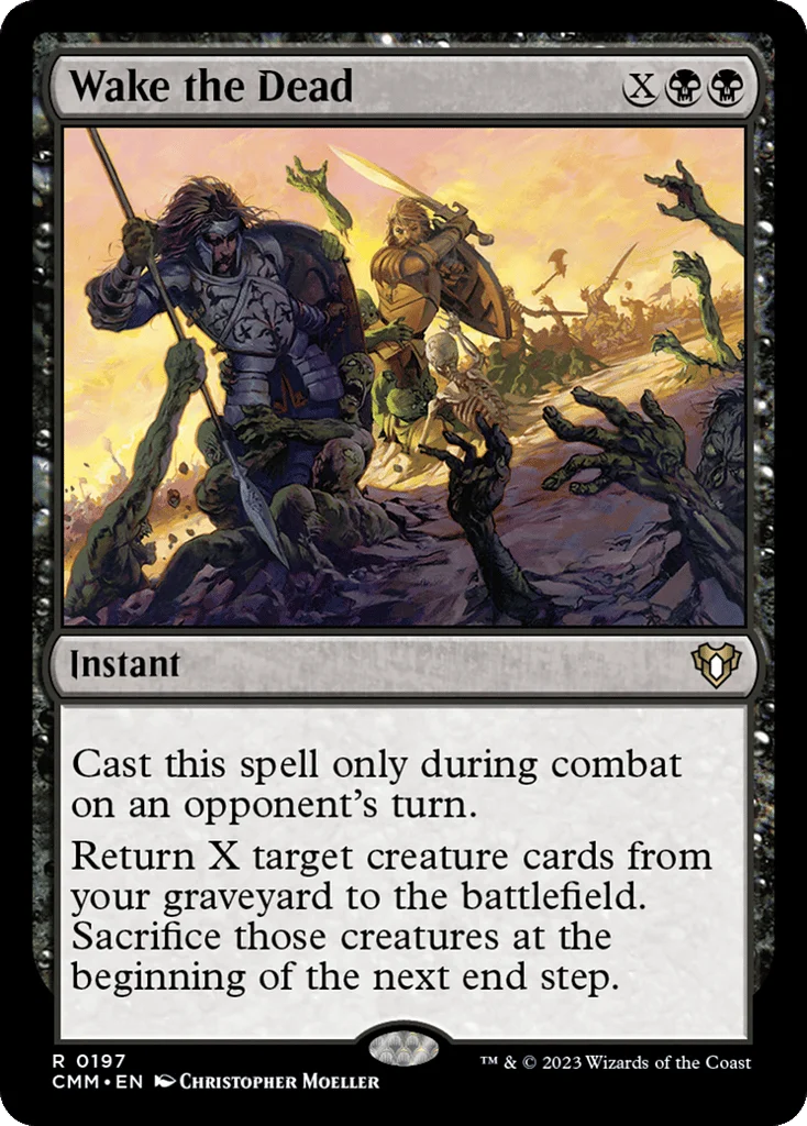 Wake the Dead · Commander Masters